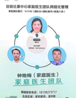 钟艳梅家医团队